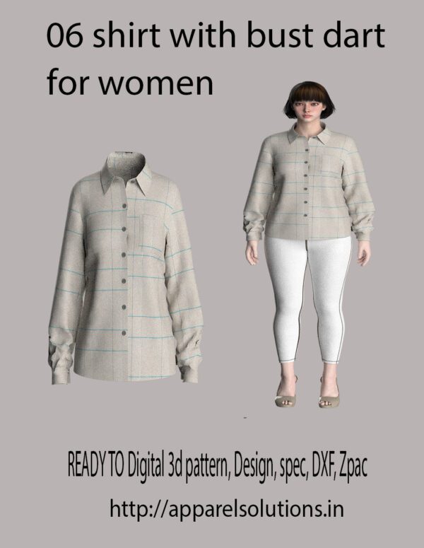 #06 shirt pattern for women wear