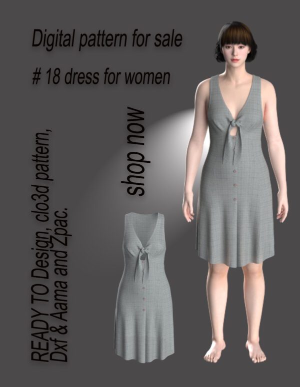 Dress pattern for women's (18)