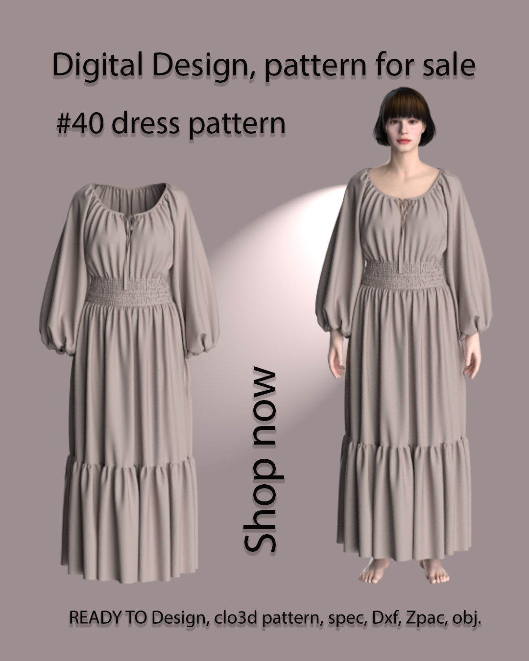Newlook Pattern 6347 Misses Dresses – Lincraft