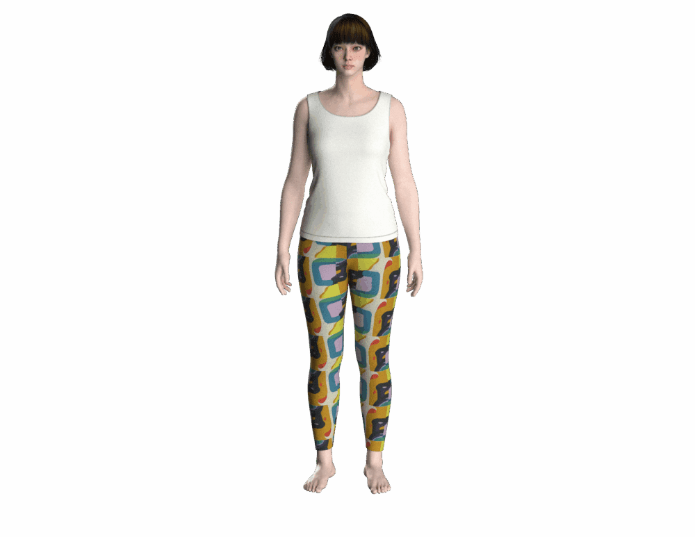 68 t-shirt pattern for women's wear - Image 4