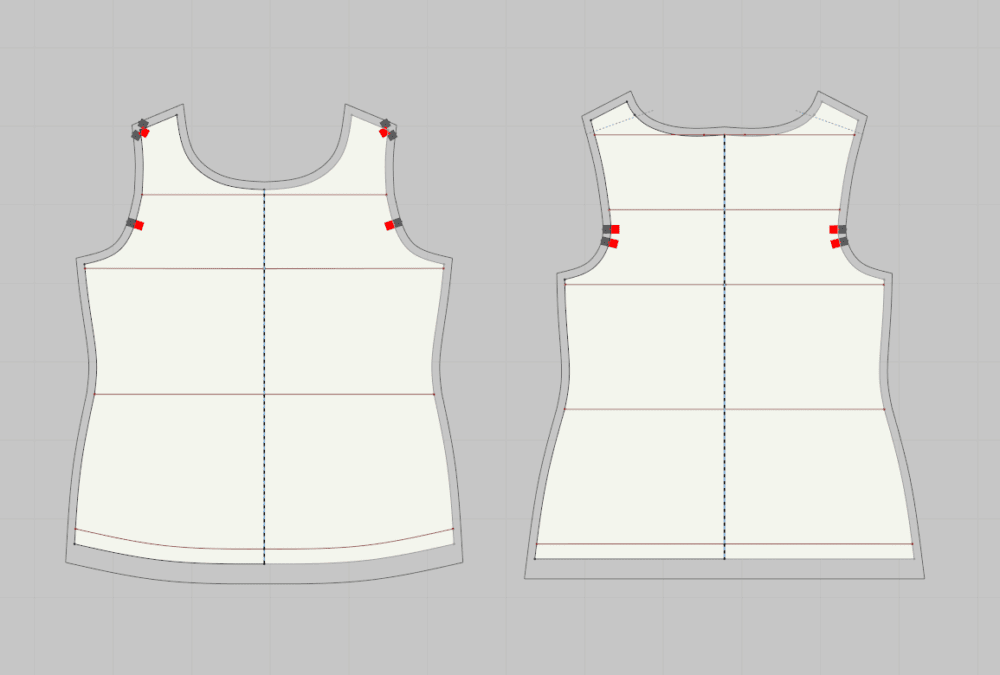 68 t-shirt pattern for women's wear - Image 7