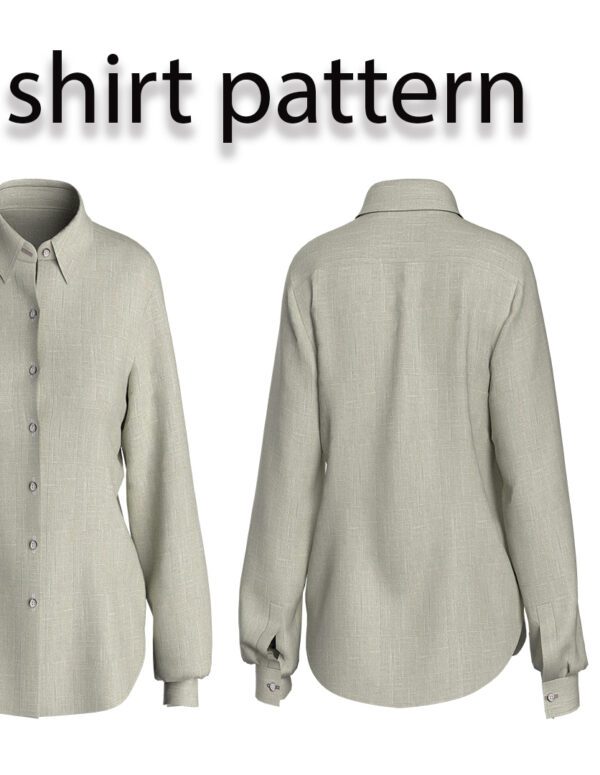 62 shirt add waist dart for women