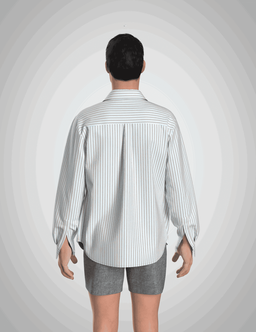 #05 shirt pattern for men's wear - Image 2