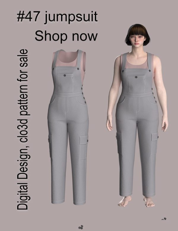 #47 jumpsuit for women dxf zpac