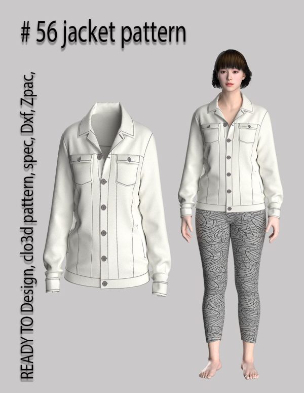 #56 jacket pattern for women