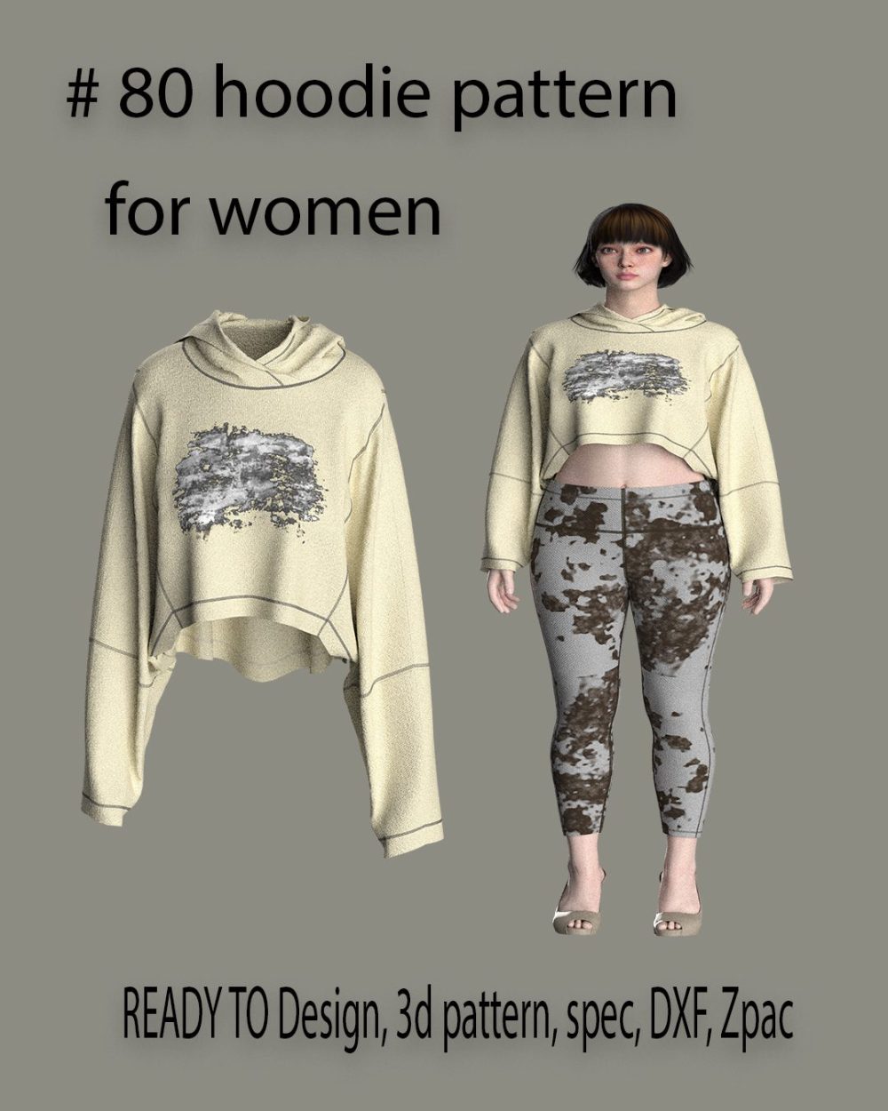 # 80 hoodie pattern for women