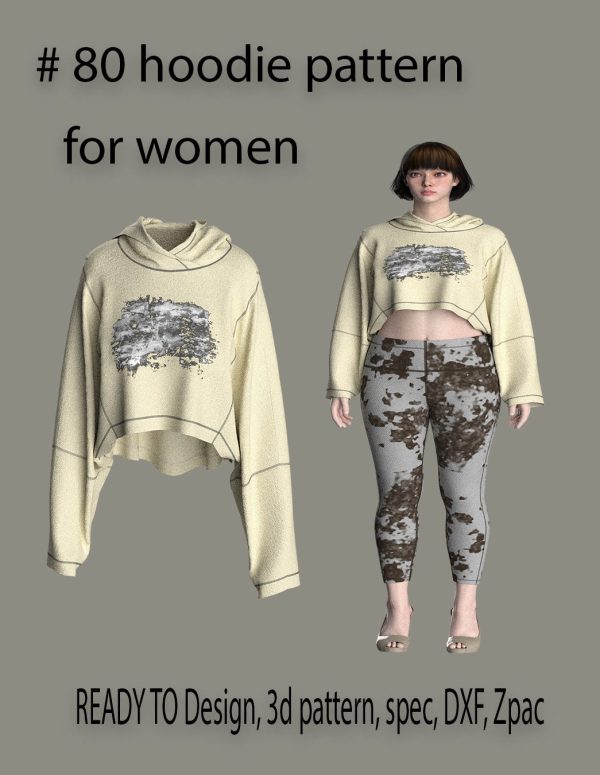 # 80 hoodie pattern for women