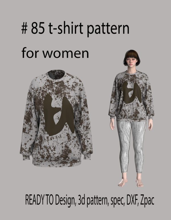 # 85 t-shirt pattern for women wear