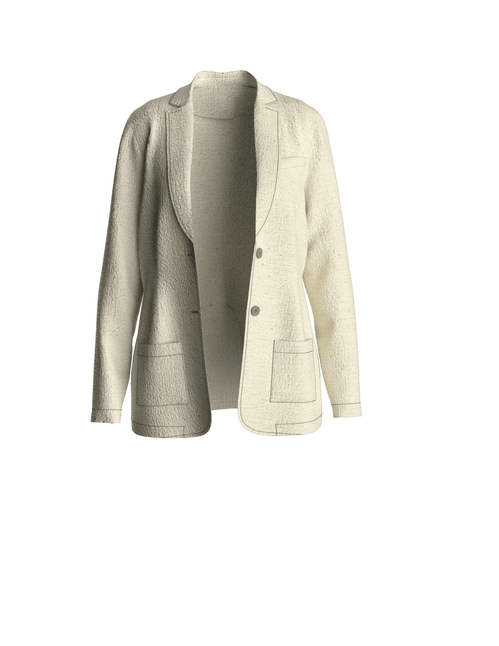 #02 coat pattern for women's - Image 4