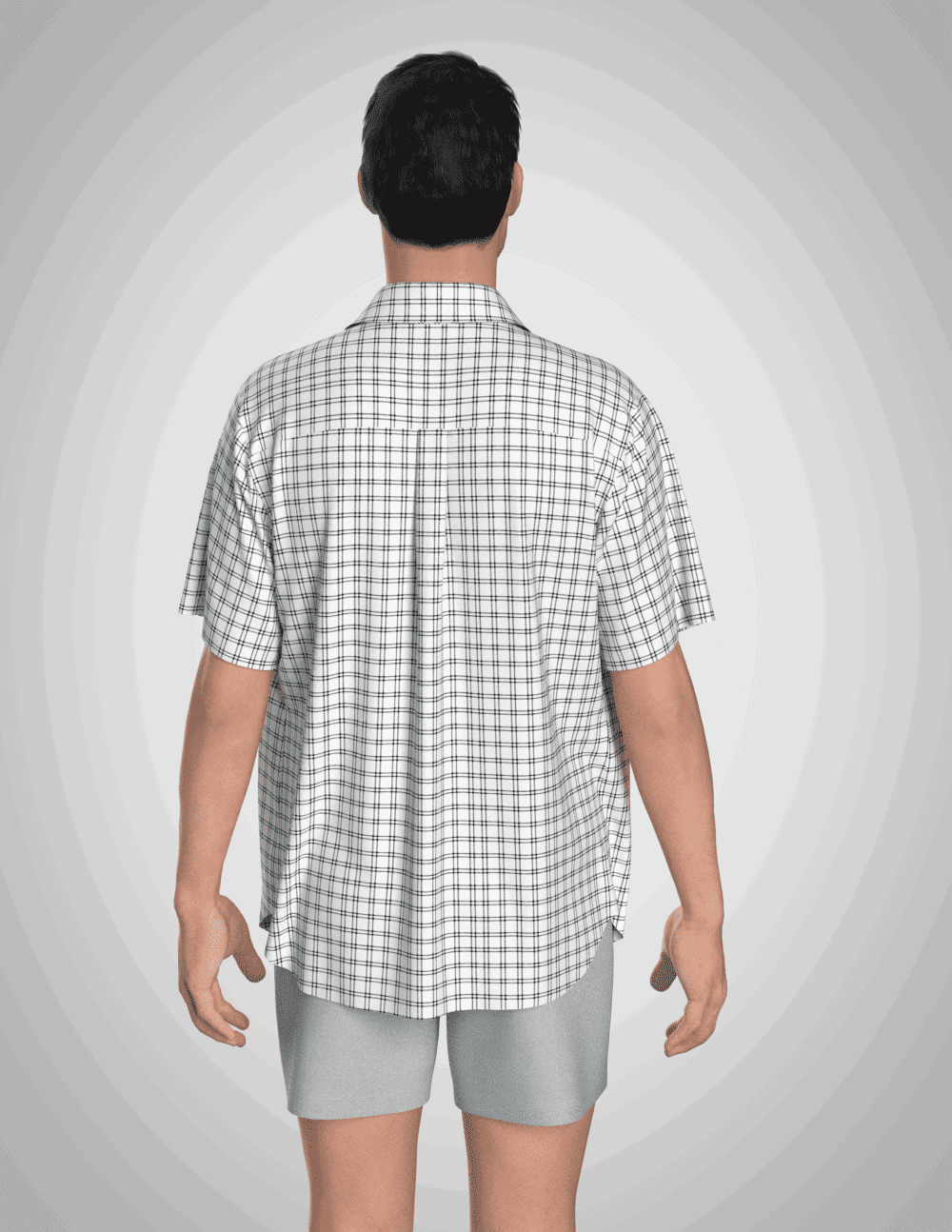 #11half sleeve shirt pattern for men's - Image 5