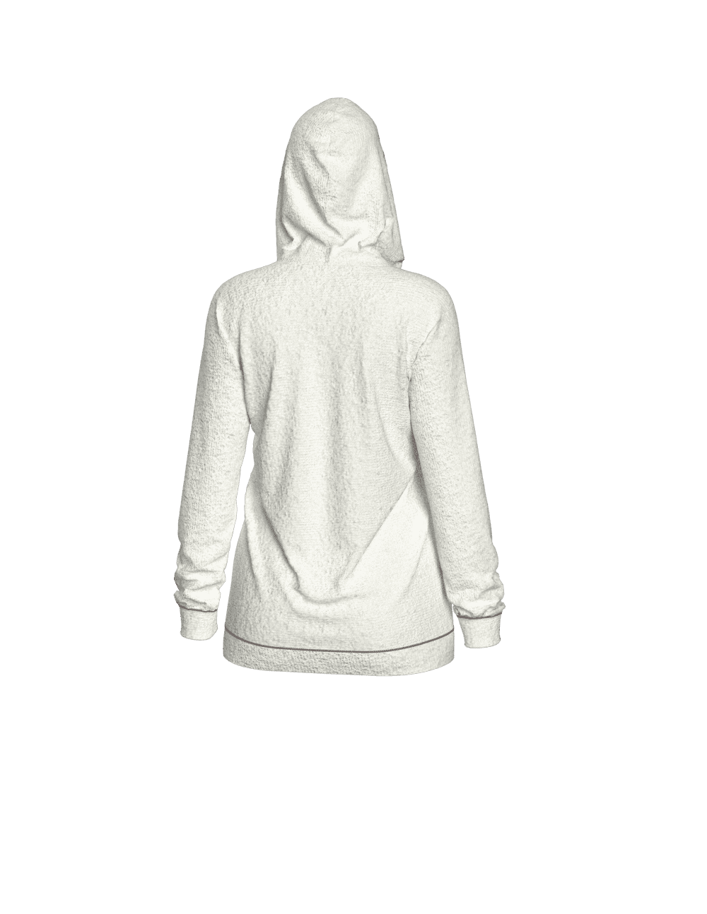 #71 hoodie pattern net for women's wear - Image 5