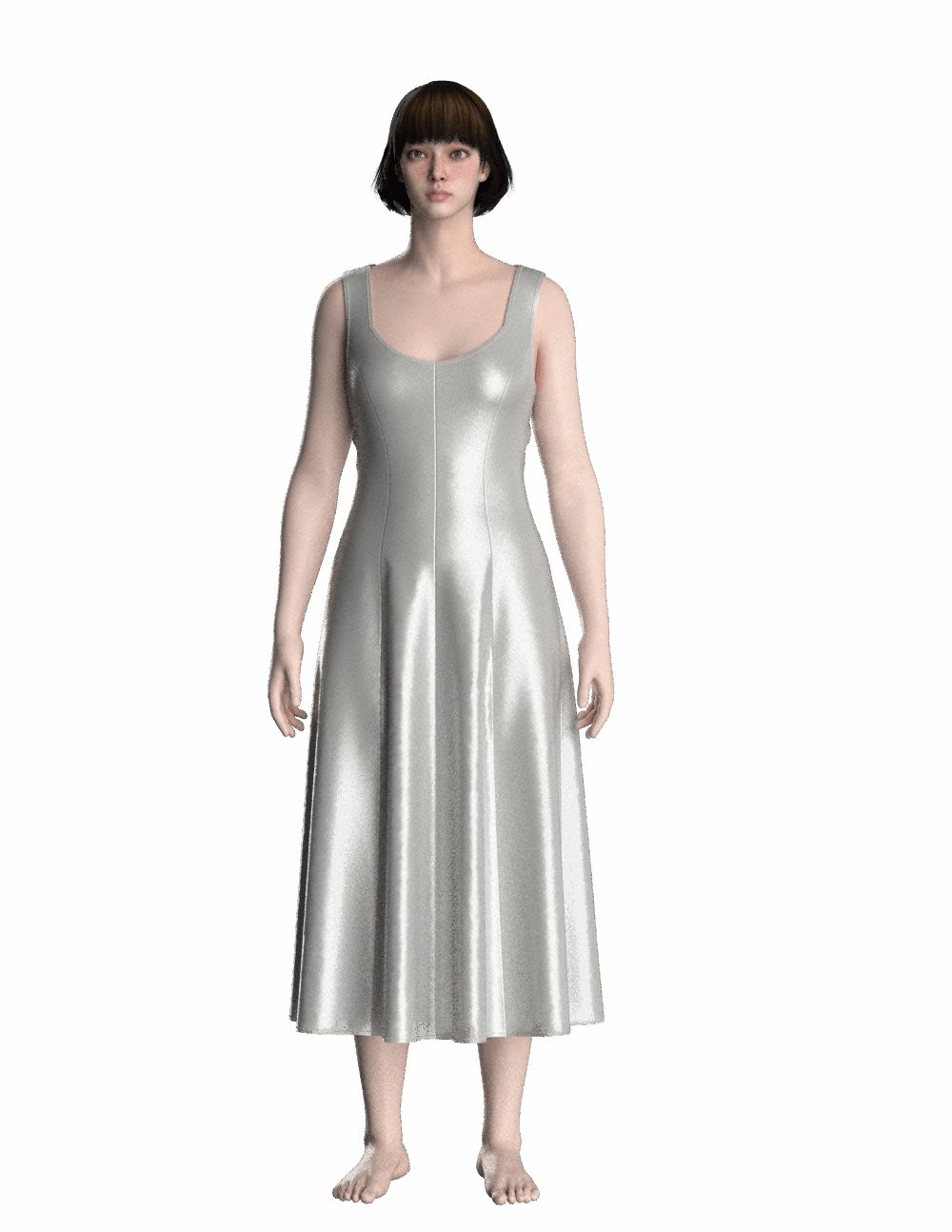 59 dress dxf pattern for women - Image 2