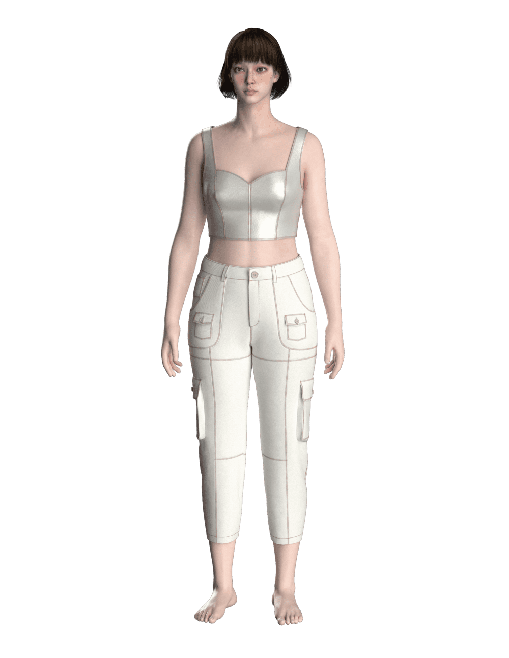 #78 capri pant pattern for women - Image 5