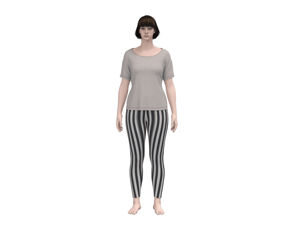 #67 t-shirt half sleeve for women - Image 3