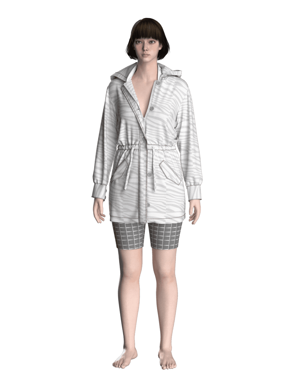 #49 hoodie jacket for women - Image 2