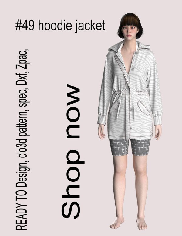 #49 hoodie jacket for women