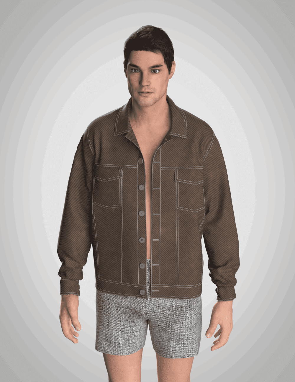 #22 jacket pattern for men's wear - Image 3