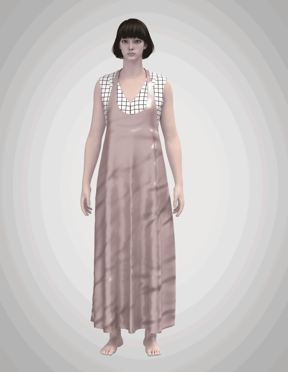 #25 long dress pattern for women - Image 2