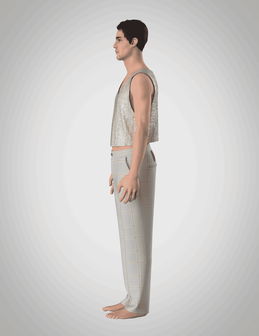 #10 pant pattern for men's wear free to download - Image 3
