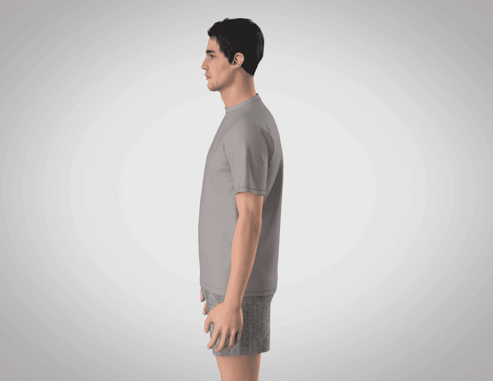 #08 t-shirt pattern for men's wear - Image 4