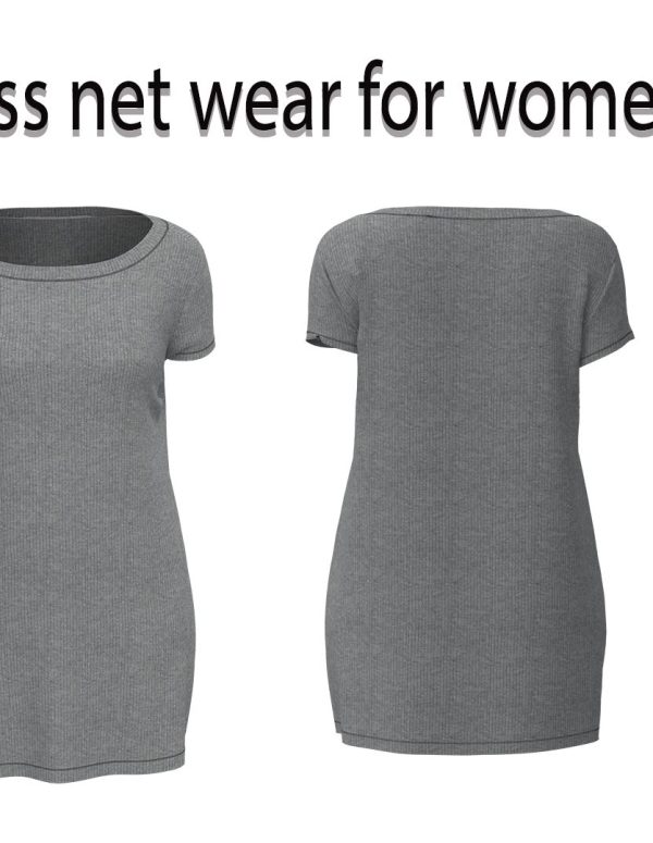 64 dress net wear for women