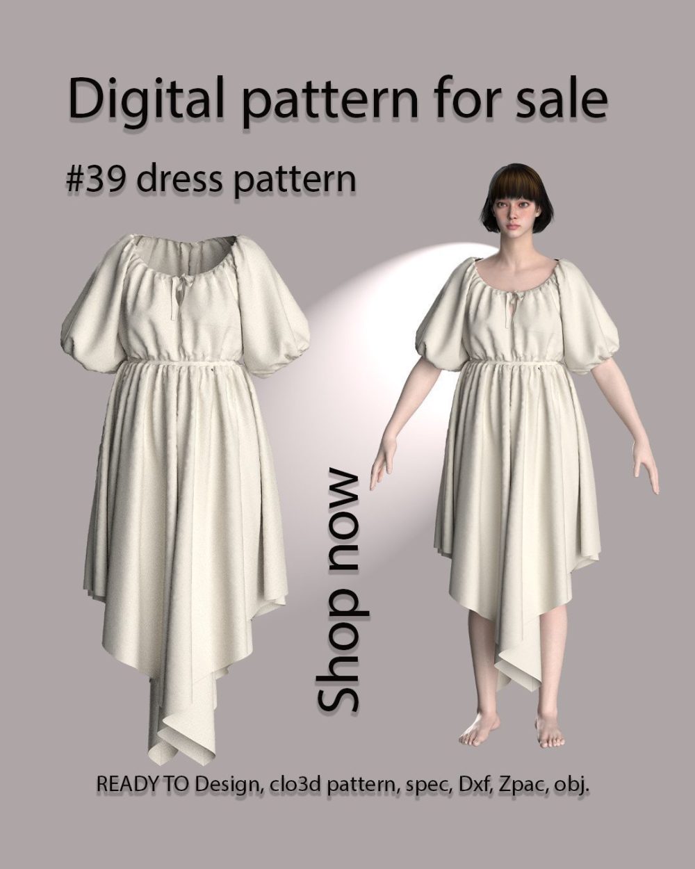 #39 dress pattern for women