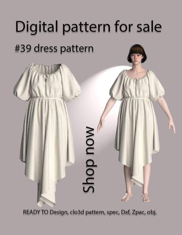 #39 dress pattern for women