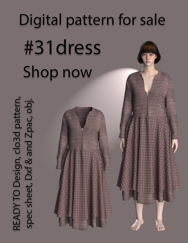 #31 dress pattern for women