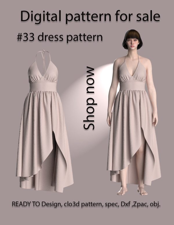#33 dress pattern for women
