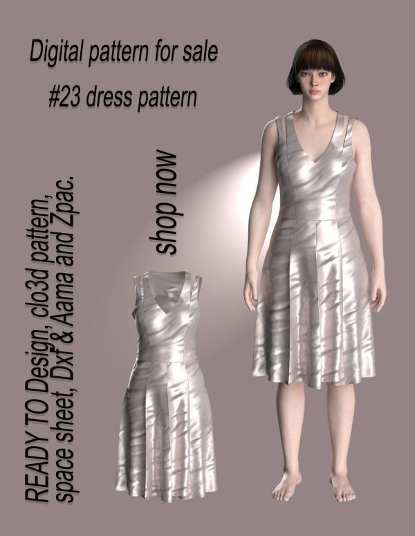 #23 dress pattern for womens
