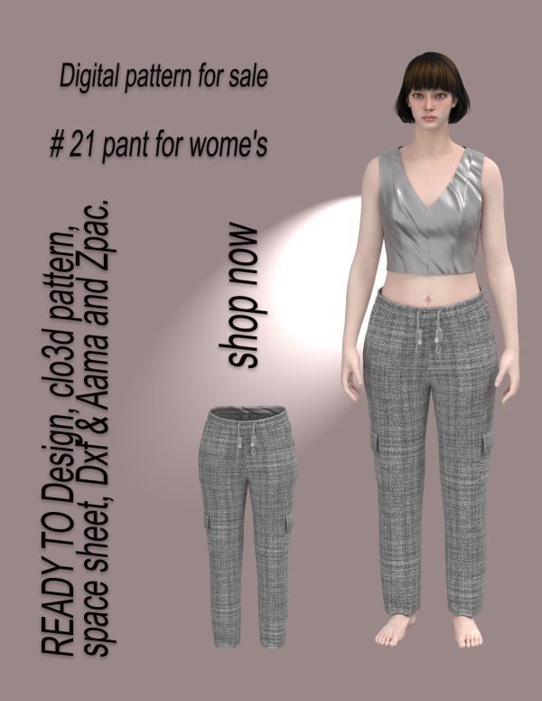 #21 pant pattern for women