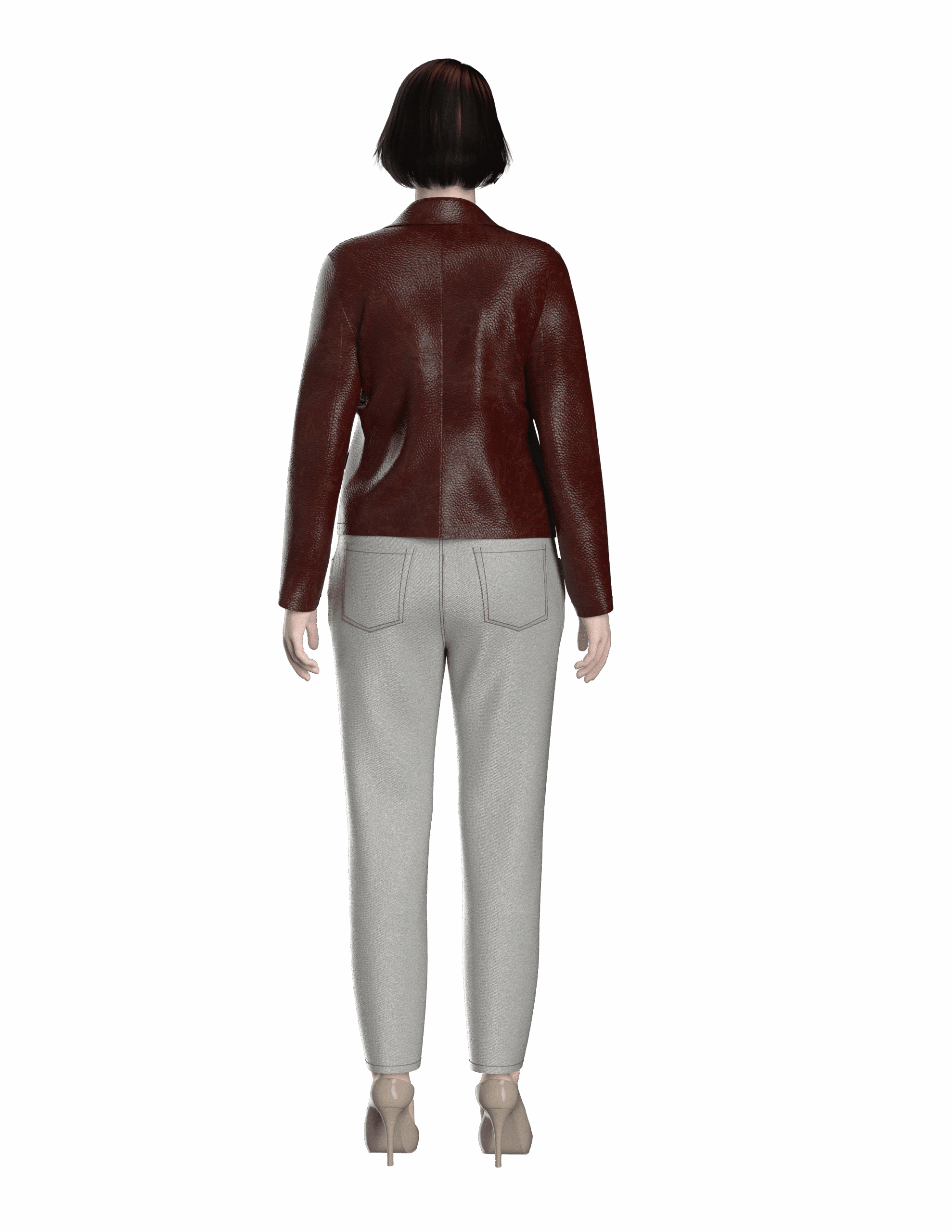 101 jacket Dxf and Aama digital pattern for women wear - Image 4