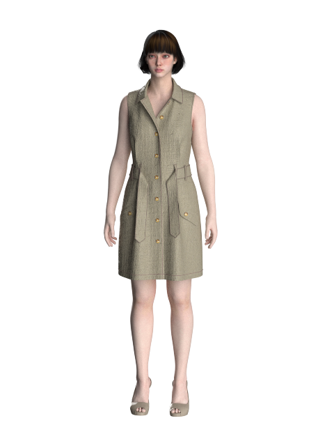 long shirt Dxf Digital pattern 106
